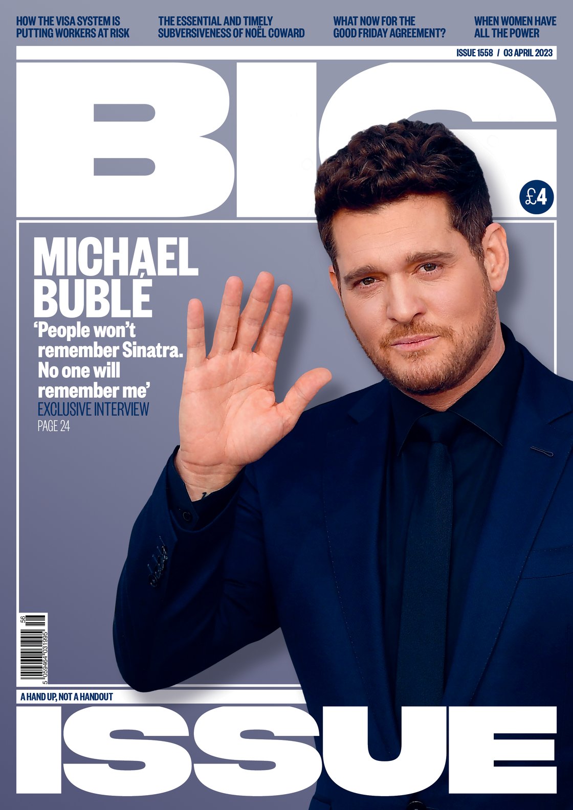 1558 Front Cover Michael Buble_RETAIL