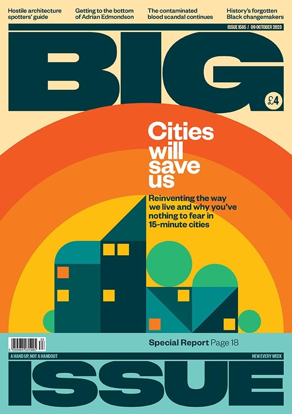 Image of the magazine cover this week