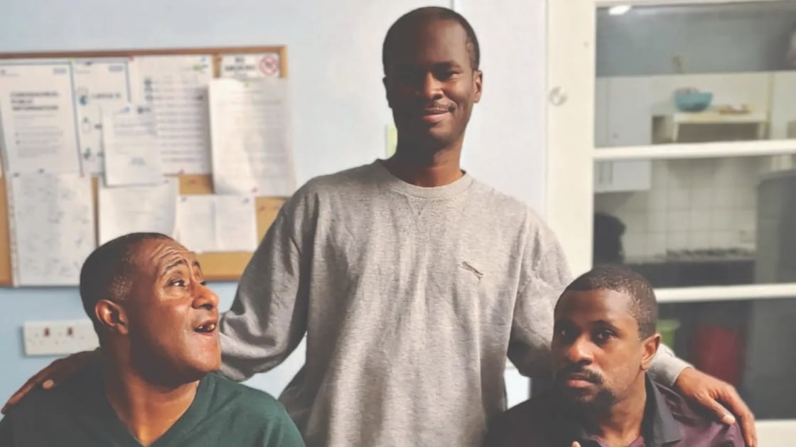Matthew and his two brothers