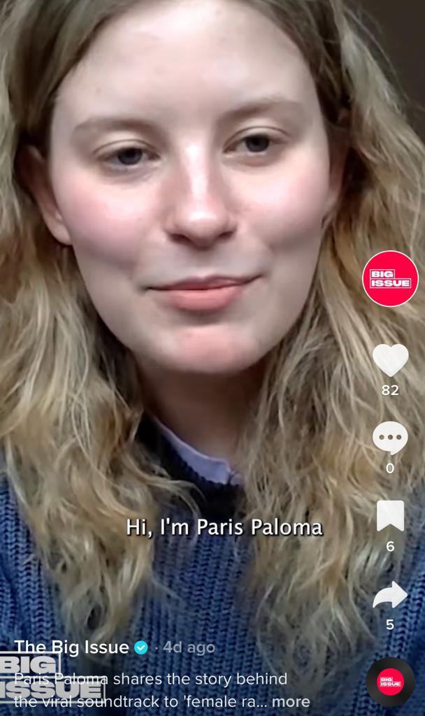 Paris Paloma speaks with the Big Issue
