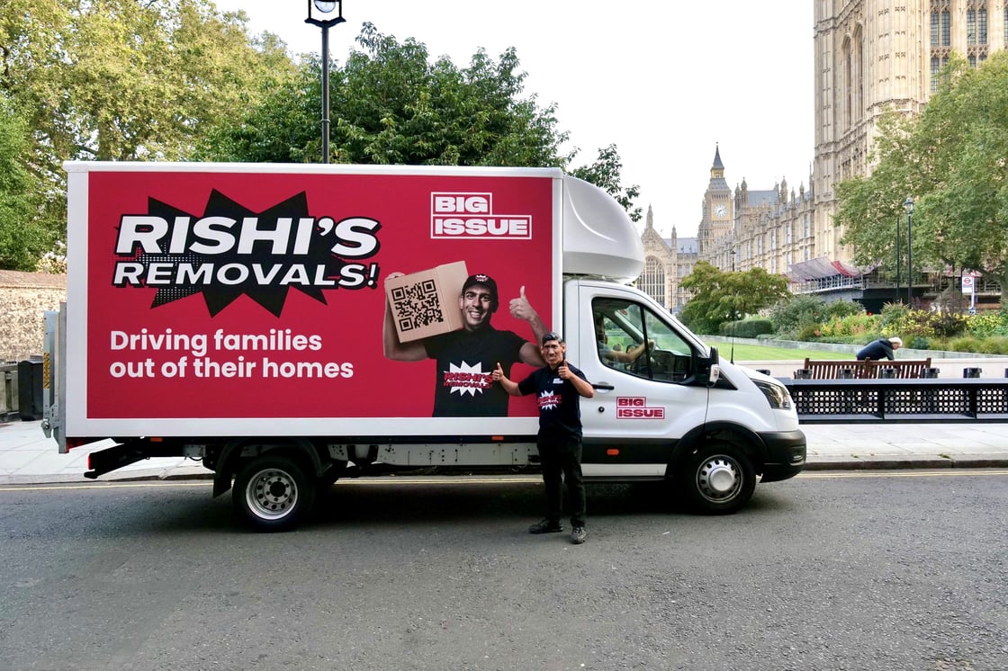 Rishi's Removals van image